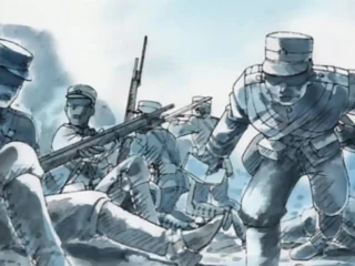 Кадр 6 из аниме «Военная баллада цвета лайма»