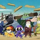 Постер аниме «Ninja Tamamaru: Toukaidou Gojuusan-ji»