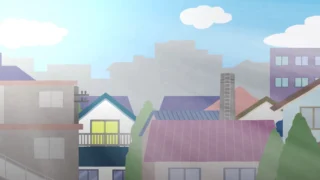 Кадр 1 из аниме «Dayan to Tama to Tobi Neko to: 3-tsu no Neko no Monogatari»