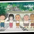 Постер аниме «История девочки с голубыми глазами»